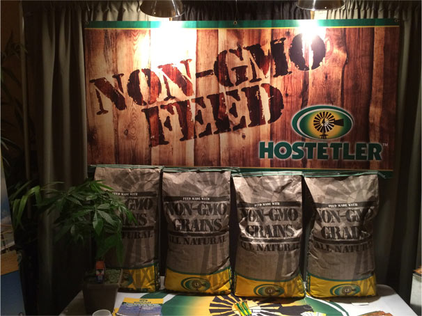 Non-gmo feed grains